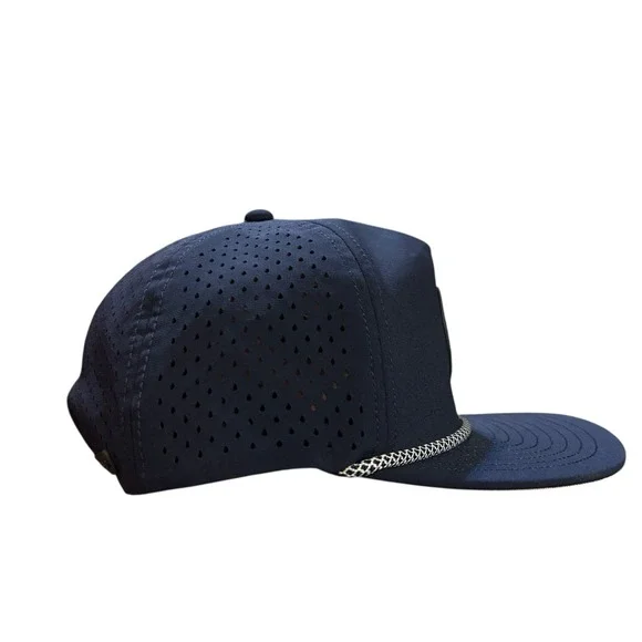 Melin Coronado Anchored Hydro Performance Snapback Rope Hat Blue 56 Cm - Picture 4 of 8